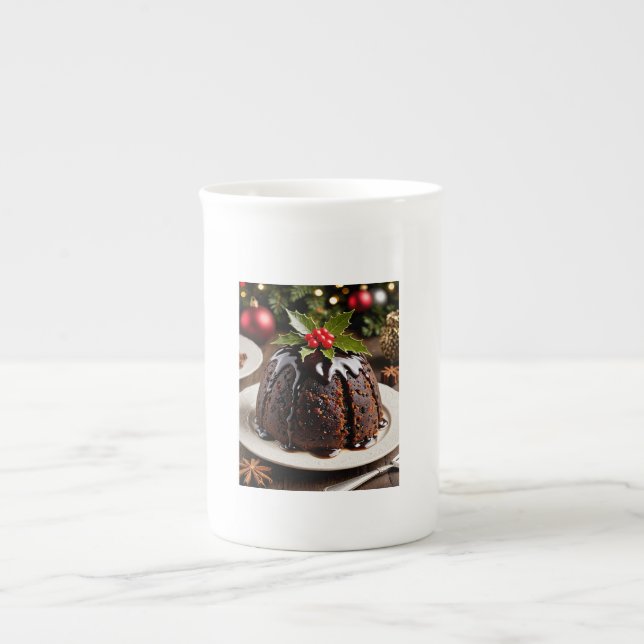Tasse En Porcelaine Boue de Noël (Devant)