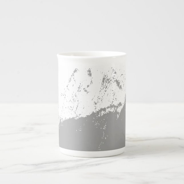 Tasse En Porcelaine Brosse 11 (Devant)