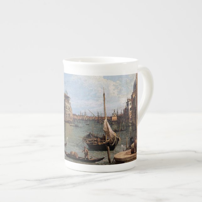 Tasse En Porcelaine Canaletto Vue sur le Grand Canal (Devant droit)