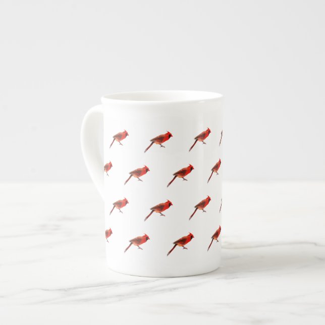 Tasse En Porcelaine Cardinal(s) (Devant gauche)