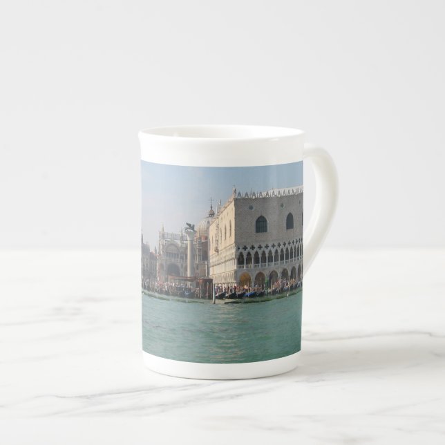 Tasse En Porcelaine Carré de Saint-Marc du Grand Canal (Devant droit)