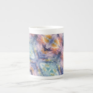 Tasse En Porcelaine Carreau de paysage onirique tourbillonnant - Impre