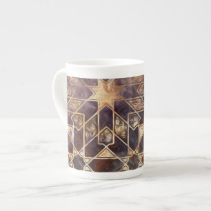 Tasse En Porcelaine Carreaux mystiques I