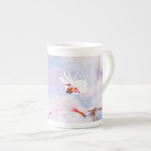 Tasse En Porcelaine Cerise Japonaise - Sakura En Fleur