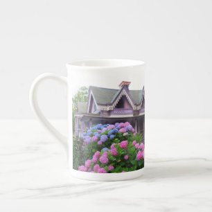 Tasse En Porcelaine Chalet victorien pourpre - Vignoble de Martha