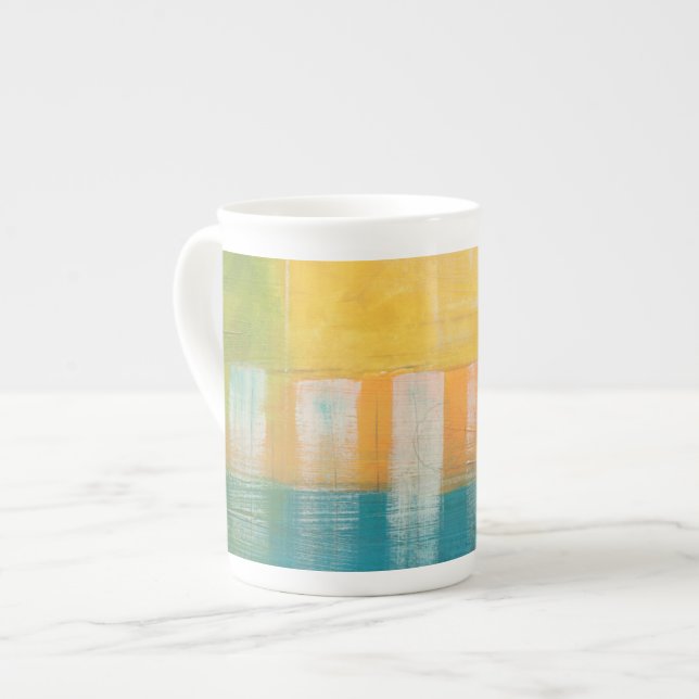 Tasse En Porcelaine Champs Citrus I (Devant gauche)