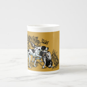 Tasse En Porcelaine chien de chasse
