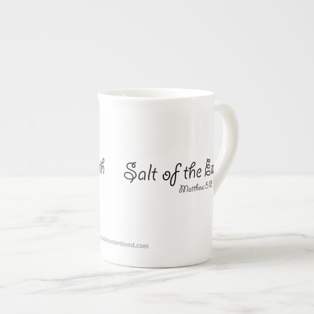 Tasse En Porcelaine chrétien (Devant droit)