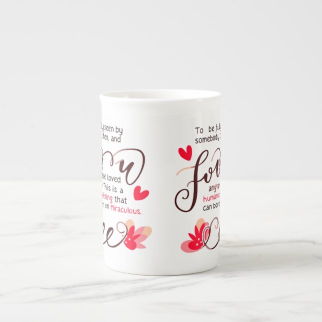 Tasse En Porcelaine Citation Motivationnelle Coupe de café (Devant)