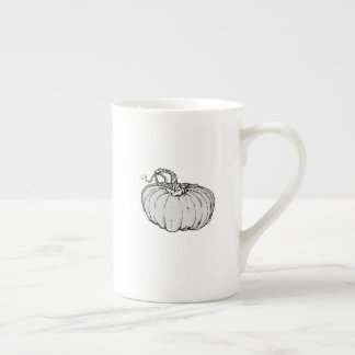 Tasse en porcelaine Citrouille