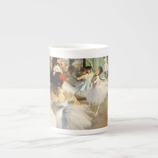 Tasse En Porcelaine Classe de danse Edgar Degas (Devant)