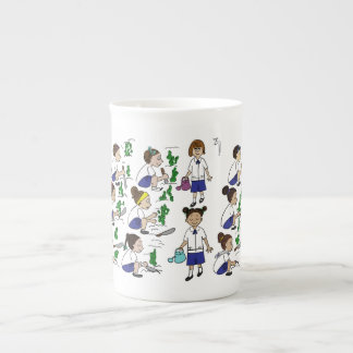 Tasse En Porcelaine Classe de jardinage