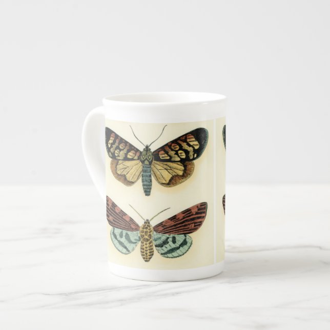 Tasse En Porcelaine Collection Papillons par Chariklia Zarris (Devant gauche)