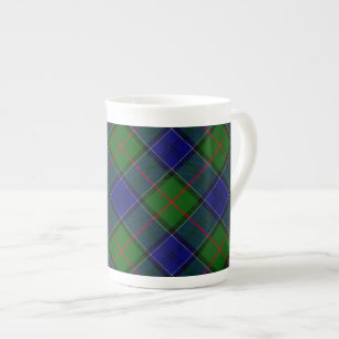 Tasse En Porcelaine Colquhoun tartan bleu vert plaid