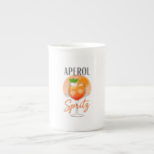 Tasse En Porcelaine Conception de cocktail Aperol Spritz