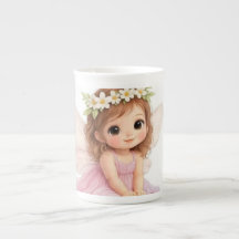 Couronne de fleurs magique adorable bébé fée