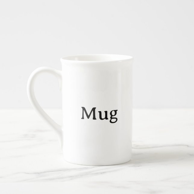 Tasse En Porcelaine Create Your Own Simple Custom (Gauche)