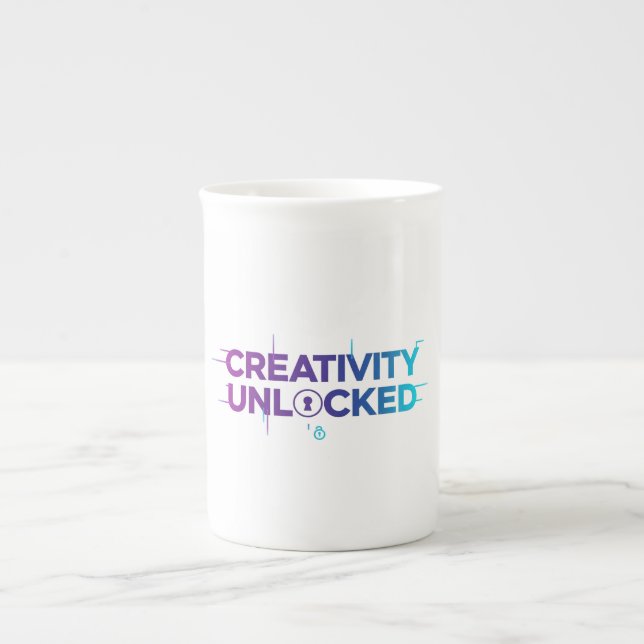 Tasse En Porcelaine Creativity Unlocked (Devant)