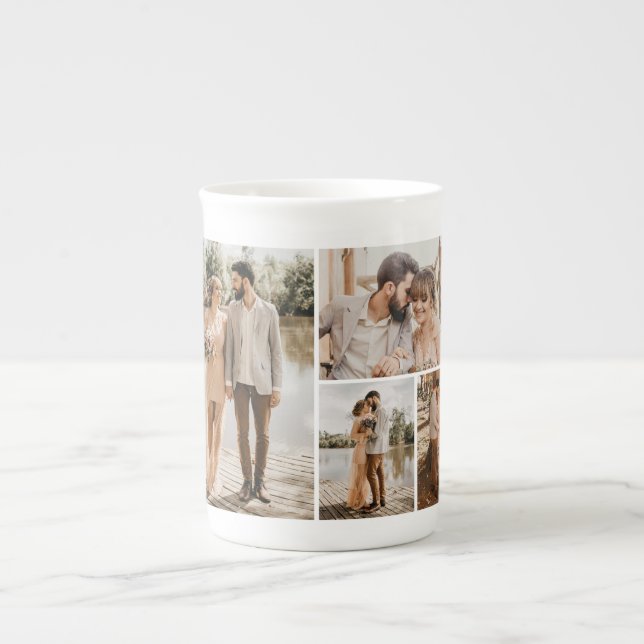 Tasse En Porcelaine Créez votre propre collection de photos 4 (Devant)