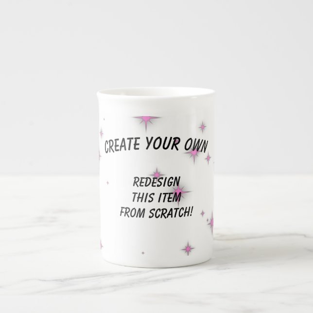 Tasse En Porcelaine Créez votre propre personnalisation (Devant)