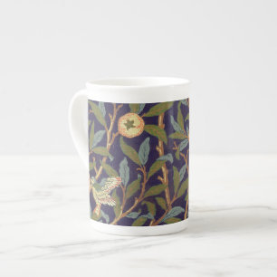 Tasse En Porcelaine Cru d'oiseau et de grenade de William Morris