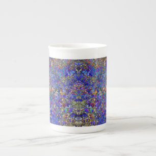 Tasse En Porcelaine Currant Feuille Arbre Arbre Coffee Tea Bone Chine 