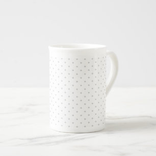 Tasse En Porcelaine Customiser facilement la couleur des mini-Pois gri