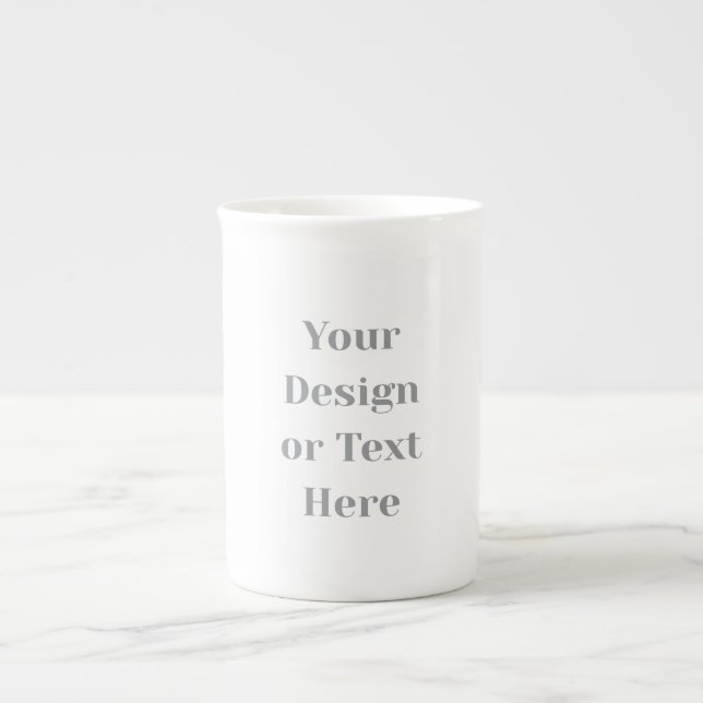 Tasse En Porcelaine Customizable Your Design or Text Here Personalized (Devant)