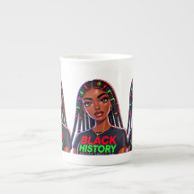 Dame d'histoire noire
