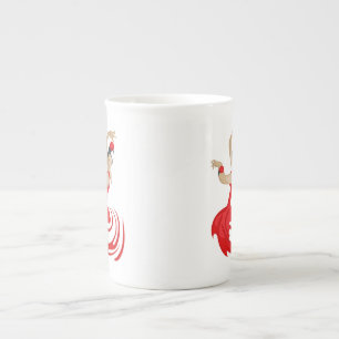 Tasse En Porcelaine Danseur de flamenco tzigane