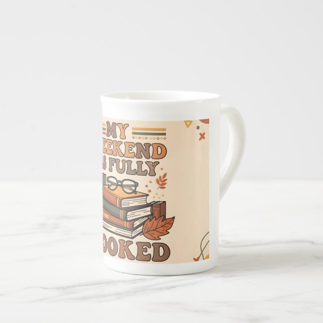 Tasse En Porcelaine Design de week-end complet (Devant droit)