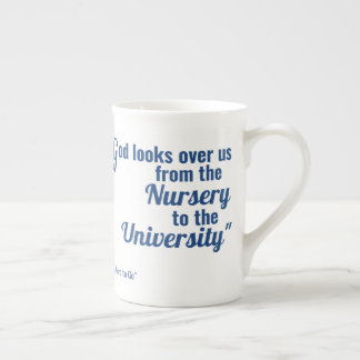 Tasse En Porcelaine Dieu de la pépinière à l'université - Bone China M