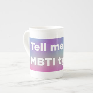Tasse En Porcelaine Dites-moi votre MBTI