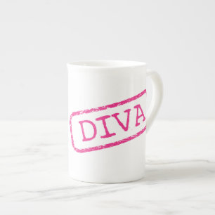 TASSE EN PORCELAINE "DIVA"