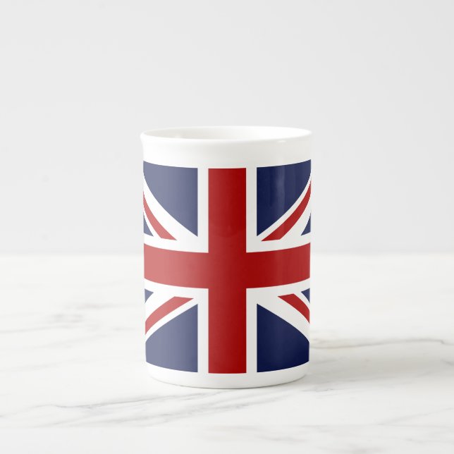 Tasse En Porcelaine Drapeau 3 de l'Angleterre (Devant)