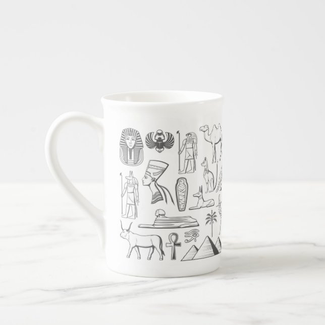 Tasse En Porcelaine égypte (Gauche)