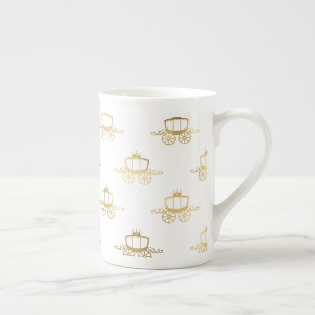 Tasse En Porcelaine Entraîneur d'or Cinderella Princess Royal Magic (Droite)