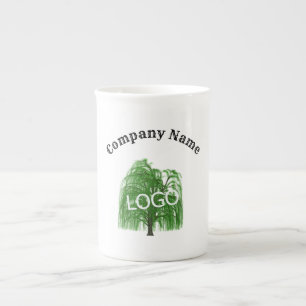 Tasse En Porcelaine Entreprise Logo
