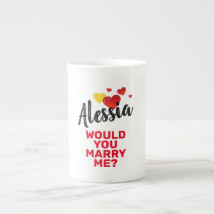 Tasse En Porcelaine Épouse-moi