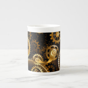 Tasse En Porcelaine Équipements en laiton sans vapeur