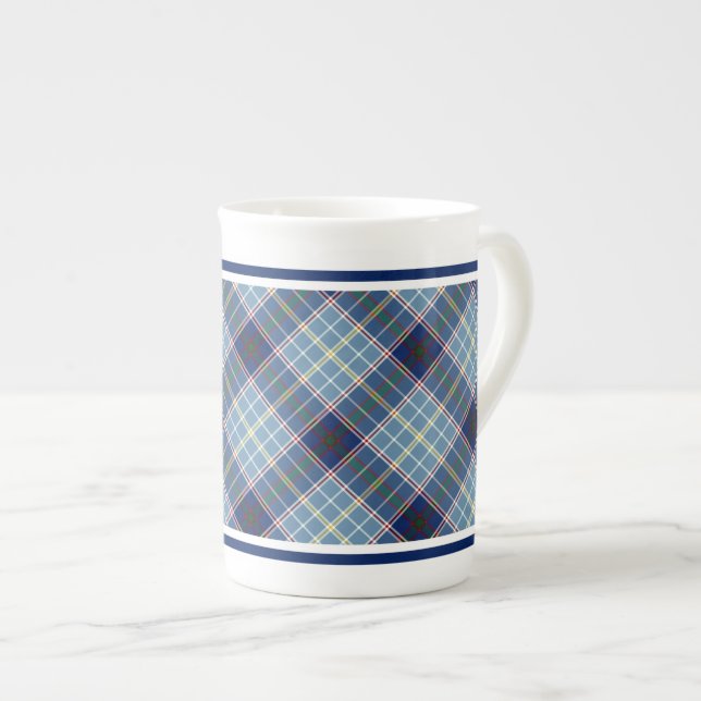 Tasse En Porcelaine État de tartan du Texas (Devant droit)