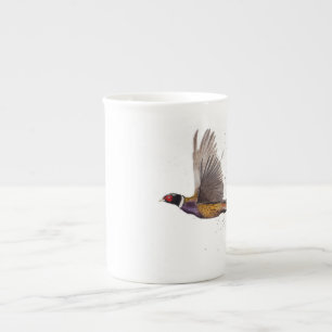 Tasse En Porcelaine Faisan