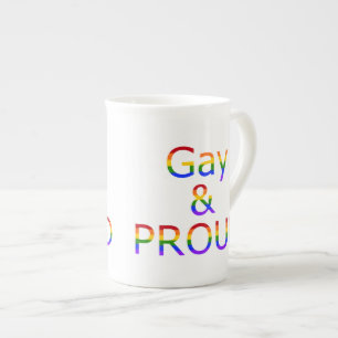 Tasse En Porcelaine Fallln Gay et Fier
