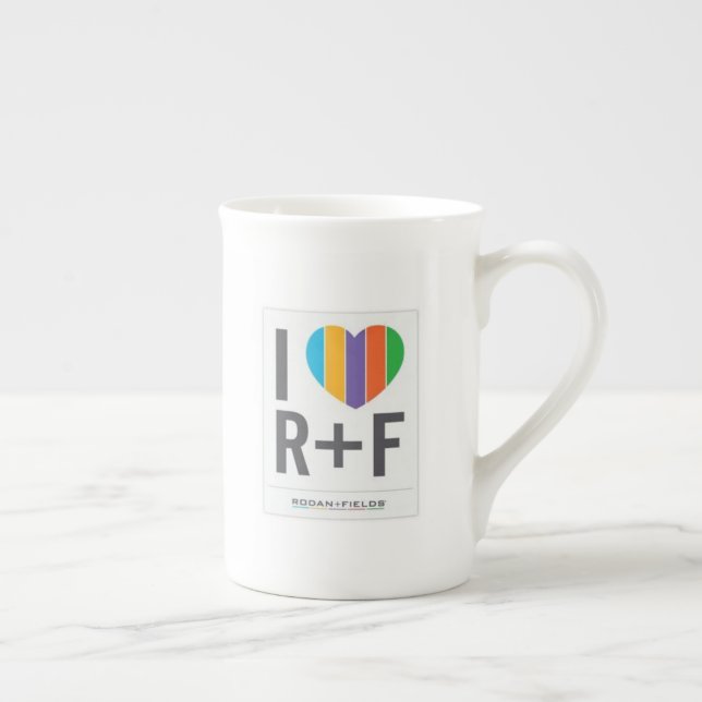 Tasse En Porcelaine Fantaisie R+Tasse d'amour de F (Droite)