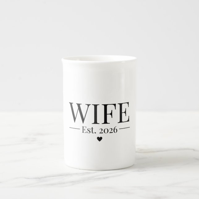 Tasse En Porcelaine Femme établie 2026 (Devant)