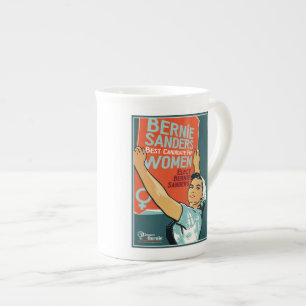 Tasse En Porcelaine Femmes blanches 4 Bernie de tasse de porcelaine