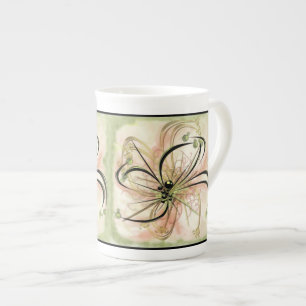 Tasse En Porcelaine Fleur fantaisie