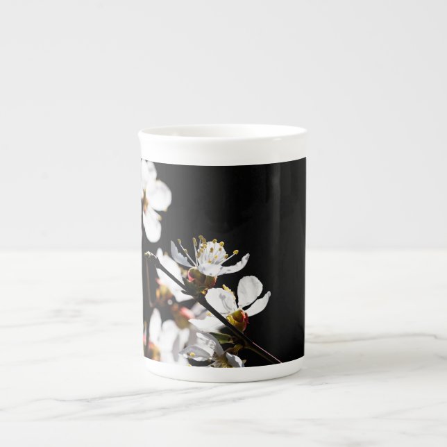 Tasse En Porcelaine Fleurs Sakura (Devant)