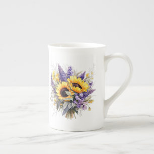 Tasse En Porcelaine Floral