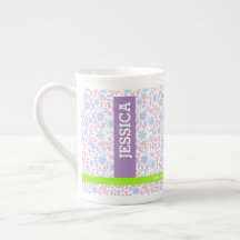 Floral Nom personnalisé & Monogramme